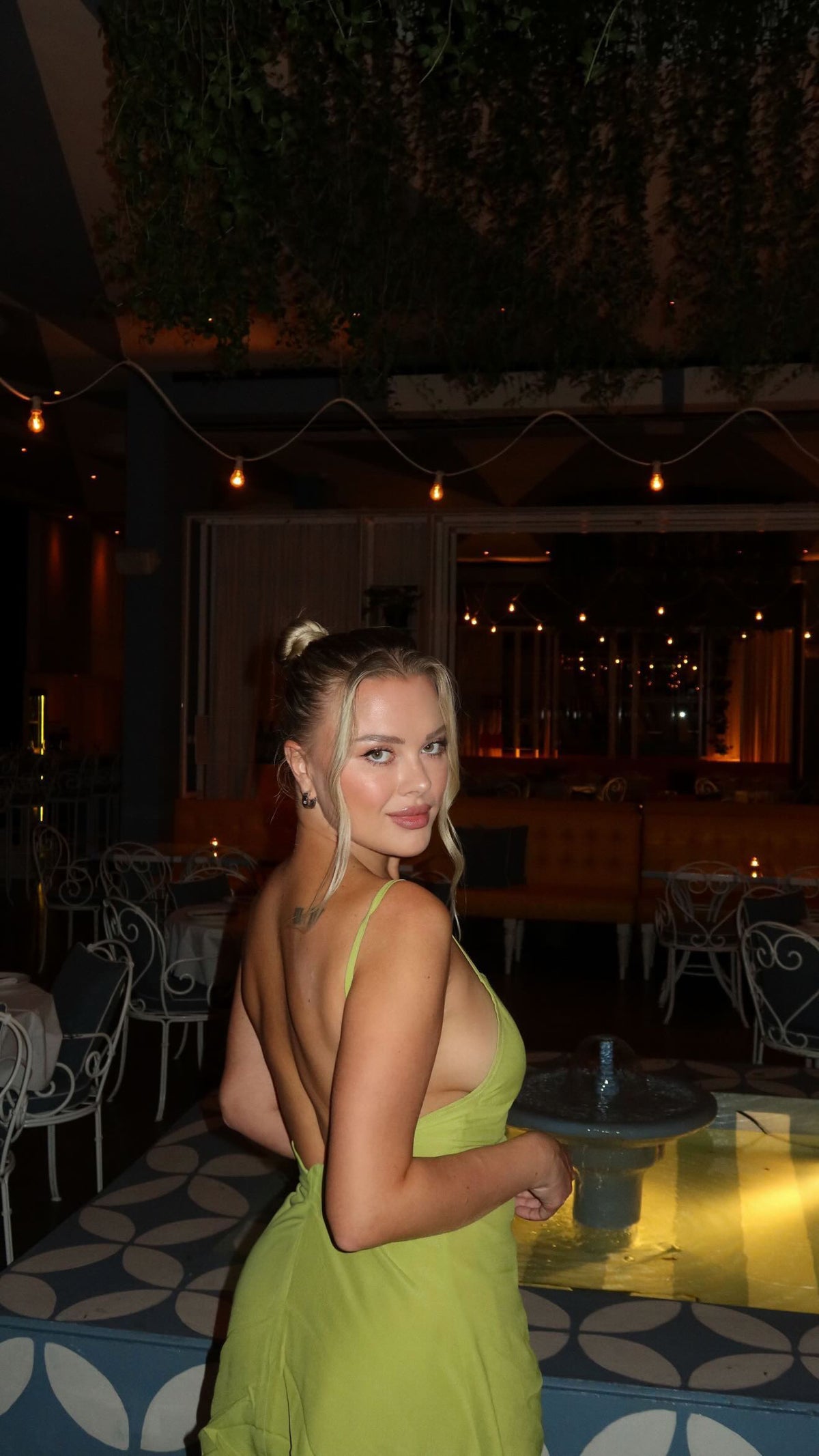 Matera Mini Backless Dress