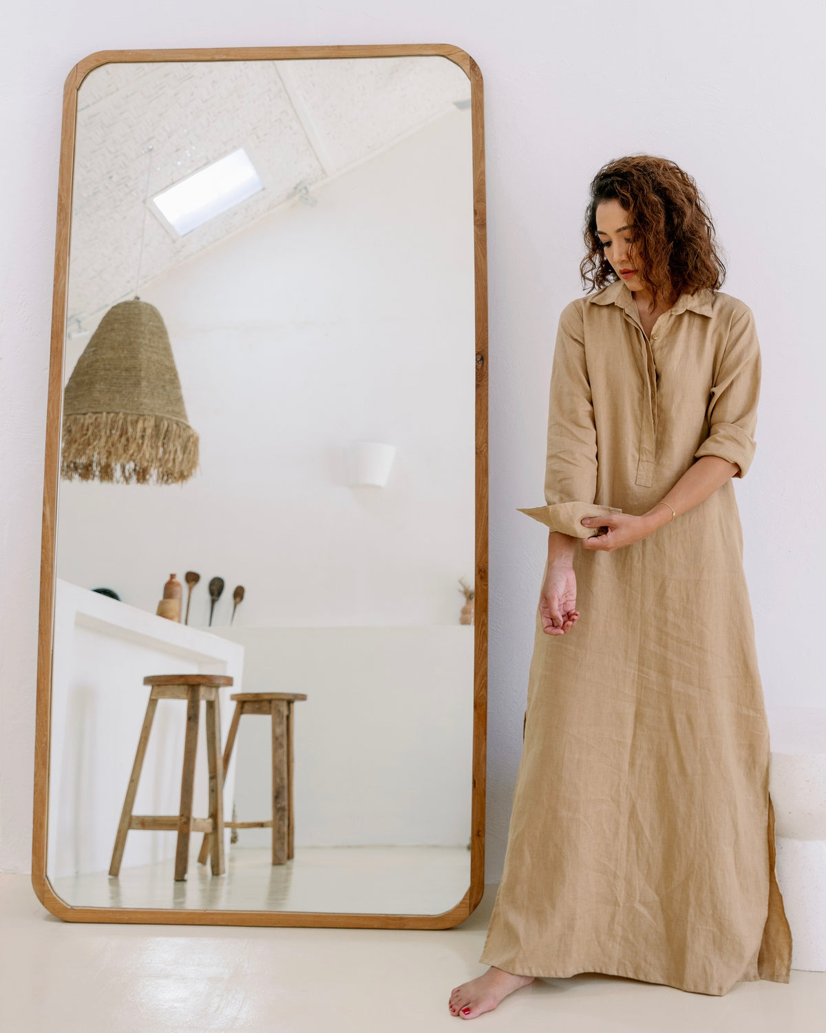Kaba-Kaba Linen Dress