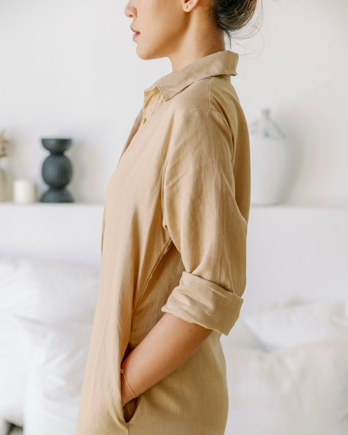 Kaba-Kaba Linen Dress