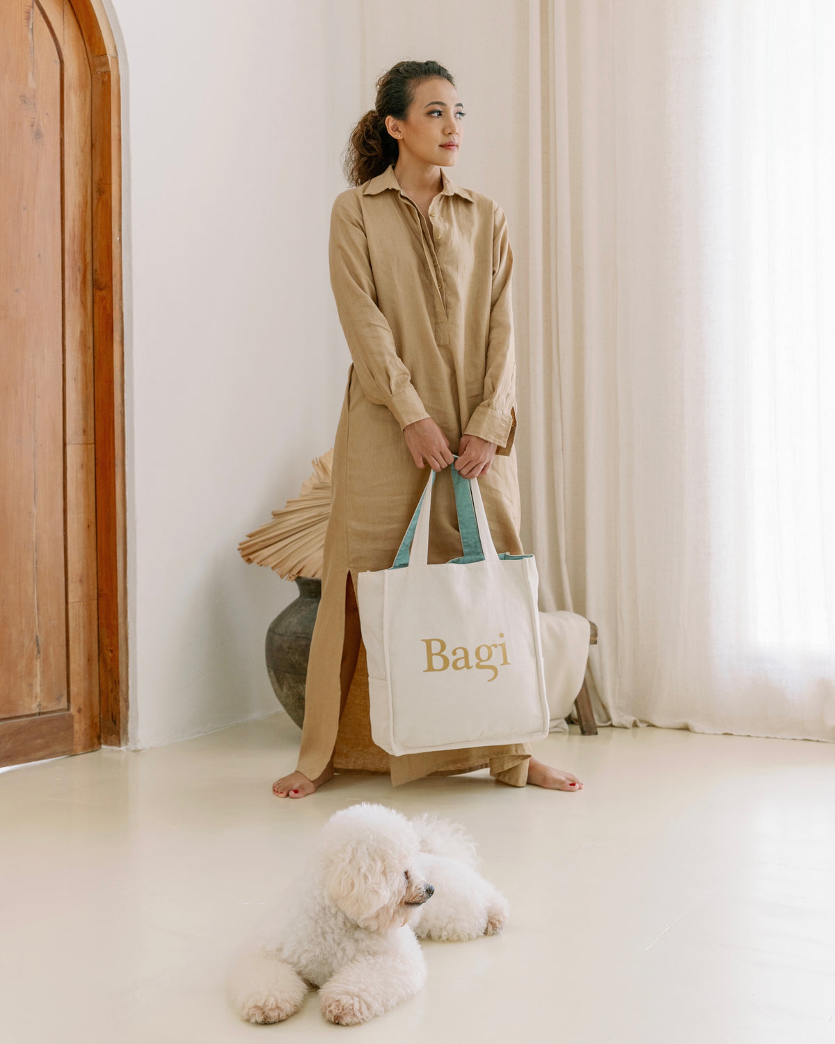Kaba-Kaba Linen Dress